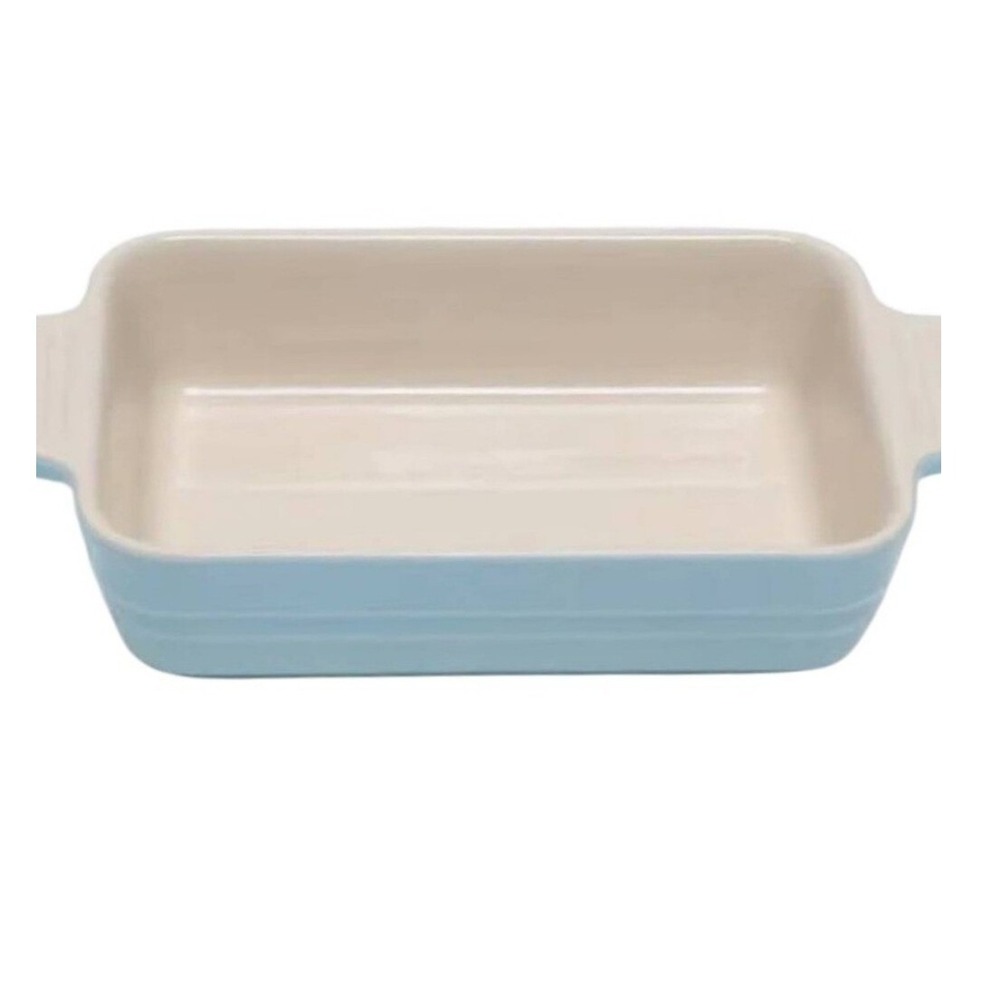 Le Creuset  18cm Ceramic Rectangular Baking Dish- Sky Blue